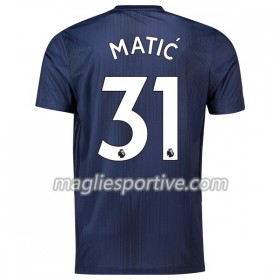 Completo Calcio Manchester United Matic 31 Divisa Terza 2018/2019